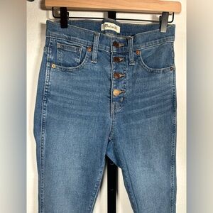 Madewell High Rise Blue Jeans